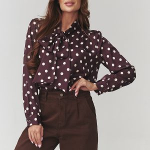 Overhemd met lange mouwen model 220781 Makadamia