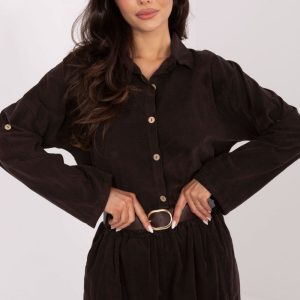 Overhemd met lange mouwen model 220827 Italy Moda