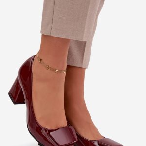 Pumps met dikke hak model 220886 Step in style