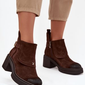 Laarsjes met hoge hak model 220893 Step in style