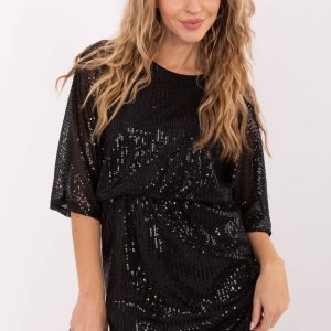 Korte jurk model 221072 Italy Moda