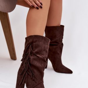 Laarsjes met hoge hak model 221126 Step in style