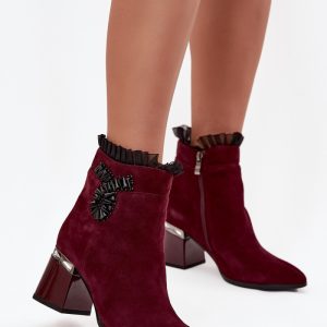 Laarsjes met hoge hak model 221134 Step in style