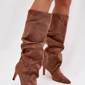 Laarzen met hoge hakken model 221152 Step in style
