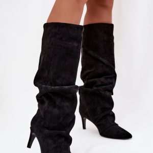 Laarzen met hoge hakken model 221154 Step in style