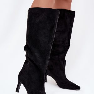 Laarzen met hoge hakken model 221528 Step in style