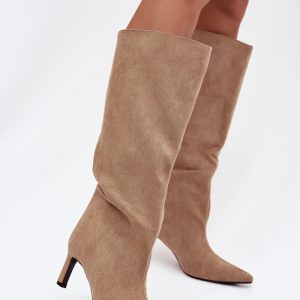 Laarzen met hoge hakken model 221529 Step in style