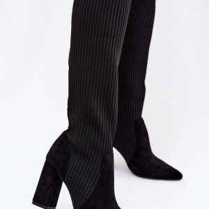 Laarzen met hoge hakken model 221897 Step in style