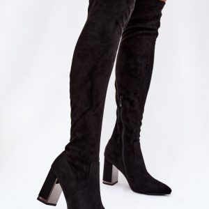 Laarzen met hoge hakken model 221899 Step in style