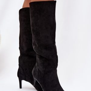 Laarzen met hoge hakken model 221901 Step in style