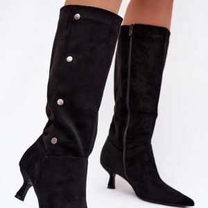 Laarzen met hoge hakken model 221905 Step in style