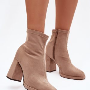 Laarsjes met hoge hak model 221934 Step in style