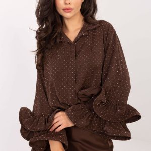 Overhemd met lange mouwen model 222149 Italy Moda