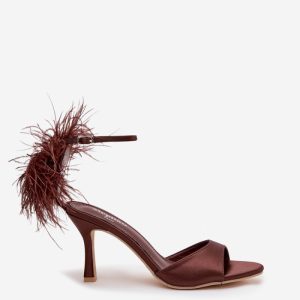 sandalen op hak model 222265 Step in style