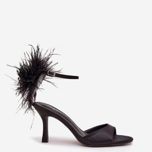 sandalen op hak model 222268 Step in style