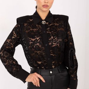Overhemd met lange mouwen model 222318 Italy Moda