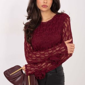 Kanten blouse model 222455 Italy Moda