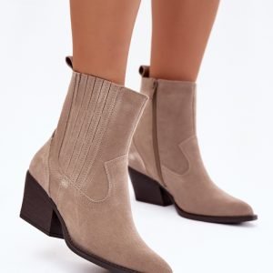 Laarsjes met hoge hak model 222487 Step in style