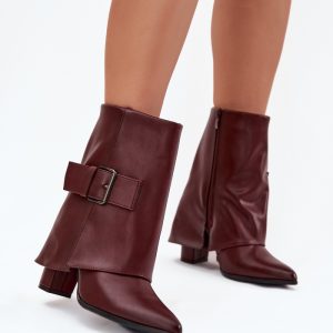 Laarsjes met hoge hak model 222489 Step in style