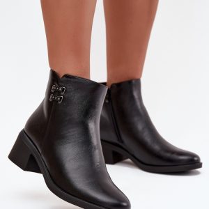 Laarsjes met hoge hak model 222522 Step in style