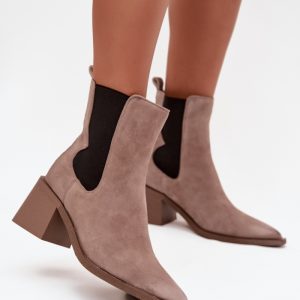 Laarsjes met hoge hak model 222524 Step in style