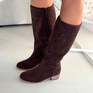 Opengewerkte laarzen model 222525 Step in style