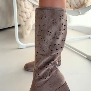 Opengewerkte laarzen model 222527 Step in style