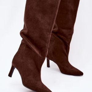 Laarzen met hoge hakken model 222532 Step in style