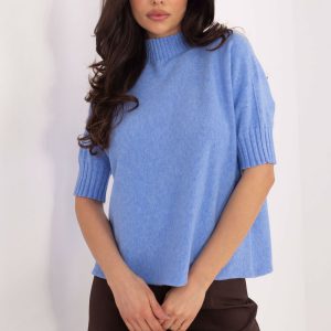 Trui met korte mouwen model 222582 Italy Moda