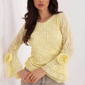 Kanten blouse model 222737 Italy Moda