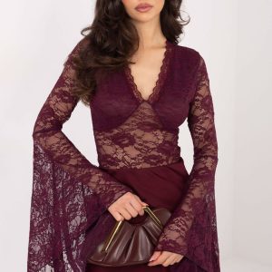 Kanten blouse model 222813 Factory Price