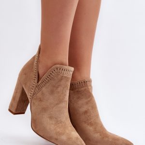 Laarsjes met hoge hak model 192680 Step in style