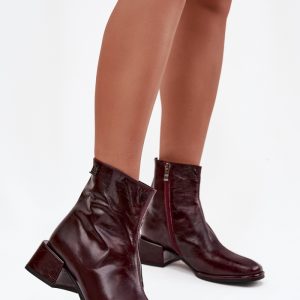 Laarsjes met hoge hak model 222956 Step in style