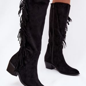 Laarzen met hoge hakken model 223002 Step in style