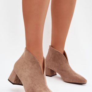 Laarsjes met hoge hak model 223590 Step in style