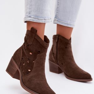 Laarsjes met hoge hak model 223850 Step in style