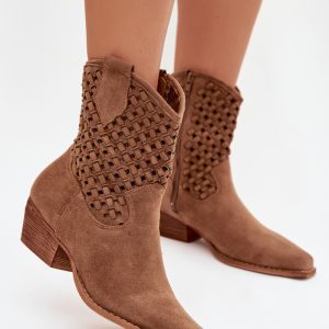 Laarsjes met hoge hak model 223852 Step in style