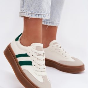 ~Buty sportowe na platformie model 223876 Step in style