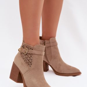 Laarsjes met hoge hak model 224703 Step in style