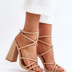 sandalen op hak model 193935 Step in style