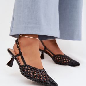 sandalen op hak model 225221 Step in style
