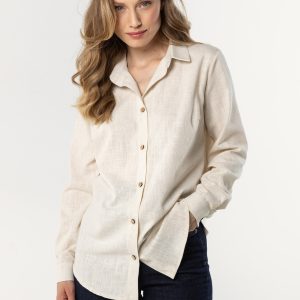 Overhemd met lange mouwen model 225317 awama