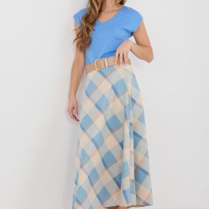Lange rok model 225489 Italy Moda