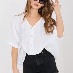 Overhemd met korte mouwen model 225512 Italy Moda