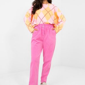 corduroy broek model 225522 Italy Moda
