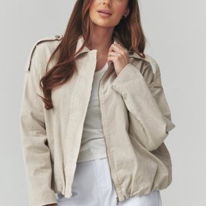 Corduroyjas model 225692 Makadamia