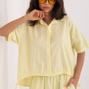 Overhemd met korte mouwen model 226015 Italy Moda
