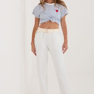 corduroy broek model 226457 Italy Moda