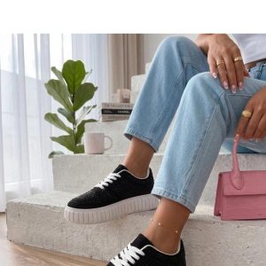 Sportchoenen op een platform model 227736 Solea