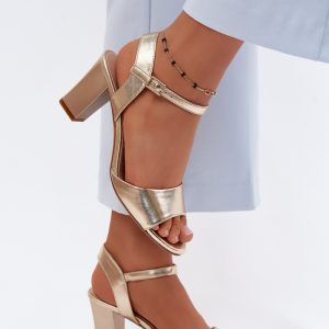 sandalen op hak model 228102 Step in style